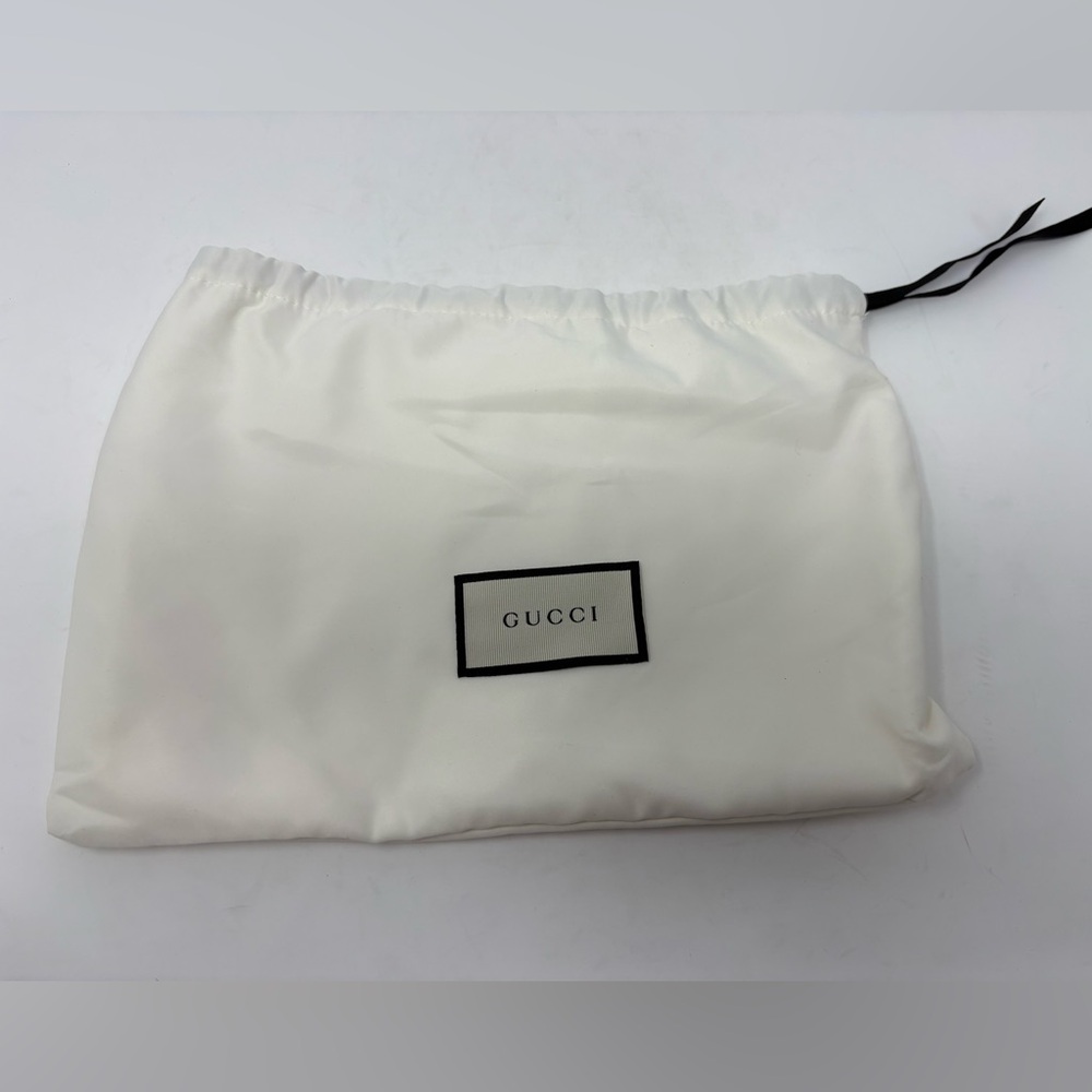 Gucci Black Suede Dionysus Clutch Bag Evening Silver Jeweled Luxury Horseshoe - Picture 11 of 11
